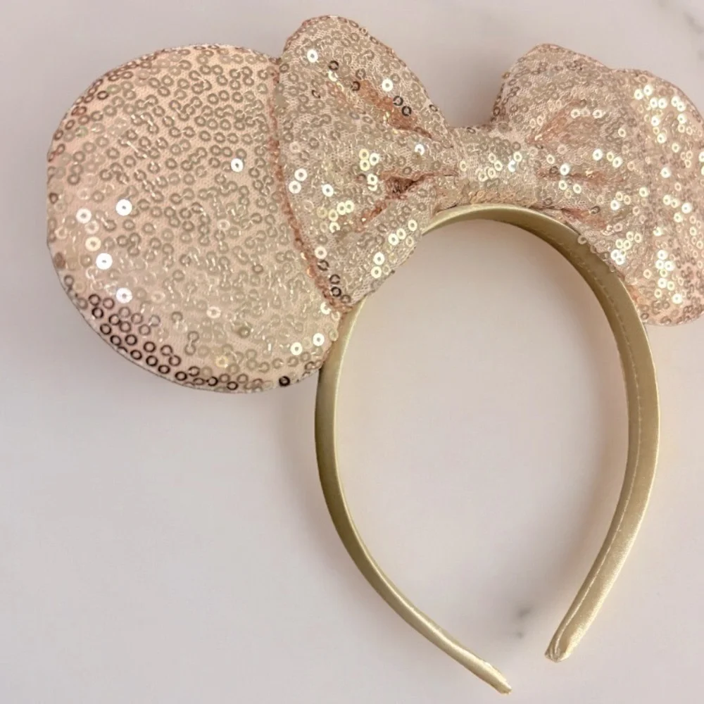 Minnie Mouse Gold/Pink Ears